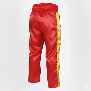 Pantalones de kickboxing para hombres y mujeres, pantalones de entrenamiento de artes marciales, para práctica, competición, entrenamiento activo, duraderos, ligeros - Product Image 6