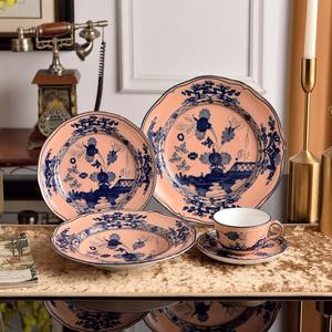 Juego de Vajilla de Lujo Ligero para el Hogar: Tazas de Café, Platos de Sopa y Platos para la Cena, Diseño Artístico Transfronterizo - Product Image 4