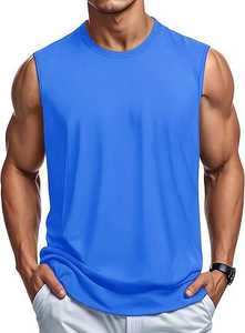 Camiseta de Verano de Alta Calidad para Hombre, de Algodón, Color Sólido, Cuello Redondo, Personalizada, de Secado Rápido, Estilo Jersey - Product Image 2