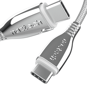 Cavo Dati USB-C a USB-C Intrecciato in Titanio da 6 Piedi - Product Image 6