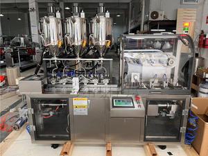 Tam otomatik alüminyum plastik PVC Blister dolum paketleme makinesi Mini çikolata bal şeker Blister sızdırmazlık paketleme makinesi - Product Image 6