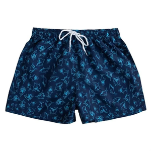 Pantalones Cortos Deportivos de Lona para Hombre, Verano 2026, de Alta Calidad, con Logotipo Personalizado, Estampado de Tiburón, Cintura Media, Transpirables, de Secado Rápido y Ecológicos - Product Image 4