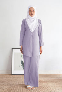 Modernos Conjuntos Baju Kurung para Madre e Hija, Batik SIPO Malasia, Moda Económica al por Mayor, Baju Kurung para Niñas - Product Image 5