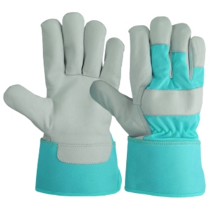 Gants de sécurité pour charpentiers canadiens, nouveau design, en cuir de vachette grainé, résistants à la chaleur et aux étincelles, robustes pour usage domestique - Product Image 5