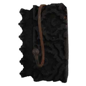 Crochet mural en bois fait main pour manteaux, sacs et clés, vente en gros, tendance, quincaillerie décorative - Product Image 1