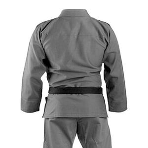 Women's Black Mixed Martial Arts Gi 100% Cotton 400g Durable Regular Fit Adult Uniform with Front Logo - Product Image 4