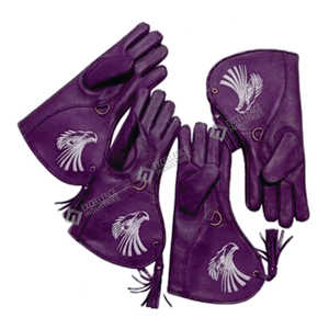 Gants de fauconnerie de qualité supérieure 2026, piège à animaux, taille personnalisée, best-seller, dernier design, cuir véritable, multifonctionnels - Product Image 6