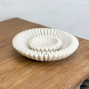 Patrones de Vetas Únicos, Texturas Orgánicas Ricas, Cada Pieza Está Hecha a Mano Individualmente por Artífices Expertos, Mármol Moderno - Product Image 4