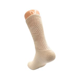 Calcetines Largos de Algodón hasta la Pantorrilla Color Crudo para Mujer, Calcetines Deportivos, Juego de 3 Pares, Talla 5 a 10 - Product Image 5
