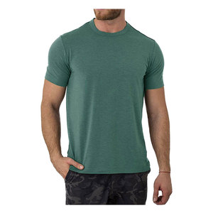 Vêtements de sport pour hommes, été, haute élasticité, respirant, séchage rapide, basketball, course à pied, t-shirts de sport à manches courtes pour hommes - Product Image 6