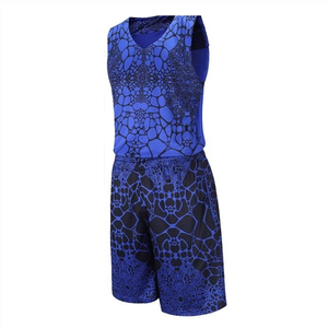 OEM Service Basketball Uniforms 100% Polyester Sleeveless Breathable Sports Jerseys Custom Team Name Adult Training Uniform - Product Image 1