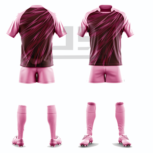 Short de rugby imprimé de qualité supérieure 100 % polyester, coupe athlétique confortable, coupe-vent, pour entraînement et compétition, équipe JAMEZ - Product Image 5