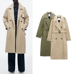 Trench-coat pour femme, trench-coat de luxe surdimensionné, trench-coat d'hiver pour femme, trench-coats pour femmes, fabrication sur mesure OEM ODM - Product Image 1