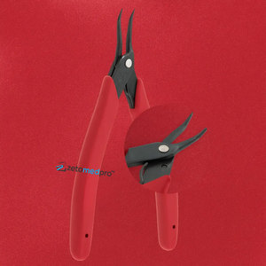 Pinzas de Precisión de Plástico con Punta Curva del Fabricante, de Alta Calidad para Electrónica y Joyería, Uso en Espacios Reducidos - Product Image 6