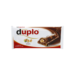 Ferrero Duplo Barres de chocolat au lait 24 unités, garniture premium aux noisettes, couche de gaufrette croustillante, chocolat au lait onctueux - Product Image 6