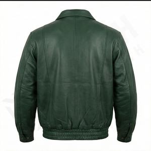 Blouson aviateur homme NAI-0455A, style motard, veste de protection pour la moto, couleur personnalisable. - Product Image 2