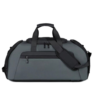 Black Travel Gym <b>Bag</b> <b>Overnight</b> Duffel <b>Bag</b> Large Capacity Sports <b>Overnight</b> Tote With Shoulder Strap - Product Image 5