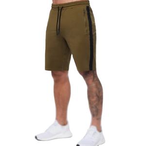 Short de gym en coton grande taille OEM pour hommes, couleur unie, fitness, jogging, sport, pantalons d'entraînement, vêtements de sport d'été décontractés - Product Image 4