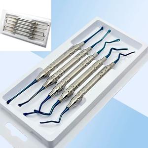 Kit de Instrumentos Quirúrgicos Dentales Manuales AMETRINE SURGICAL para Implantes, Procedimiento de Túnel Óseo, Implantes de Titanio APC-40 CE - Product Image 1