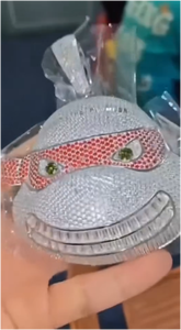 Pendentif de luxe en argent 925, hip-hop, personnalisé, en moissanite, forme tortues mutantes, diamants en moissanite DVVS pour collier - Product Image 5