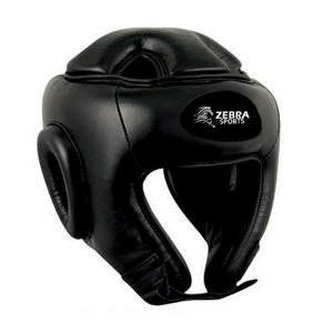 Protector de cabeza táctico ajustable de cuero con protector ocular abatible para niños y adultos, accesorios para deportes de esquí - Product Image 5