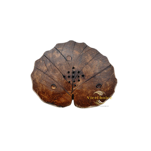 Eco Friendly Coconut Shell Soap Tray Sustainable Bathroom Soap Dish Organizer - Product Image 2