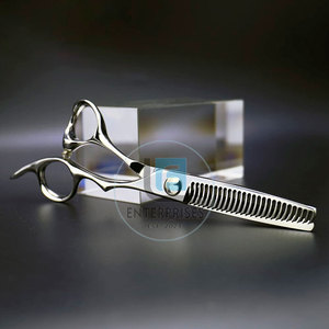 Ciseaux à effiler professionnels en acier inoxydable à bas prix pour la coupe de cheveux - Outils de barbier durables - Product Image 2