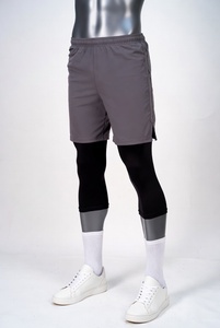 Wholesale Customized Logo New Awrah Covering Activewear Sunnah Men's Halal Swimming Shorts <b>Islamic</b> Swimwear Men Awrah Shorts - Product Image 6