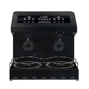 LAZO Cocina Eléctrica Coreana de Inducción de Doble Ranura para Fideos, Utensilios de Cocina de Autoservicio, Mango de Plástico Resistente al Calor, Oficinas, Hoteles - Product Image 2