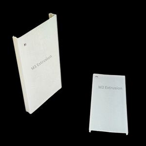 Tùy chỉnh OEM LED ánh sáng khuếch tán tuyến tính Chụp đèn PMMA lăng kính bìa với ứng dụng quang học cố định thiết bị chiếu sáng của dòng hình dạng - Product Image 2