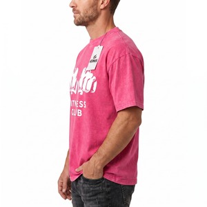T-shirts pour hommes grande taille, respirants, de haute qualité, effet délavé, meilleur design streetwear, vente en gros à prix avantageux - Product Image 6