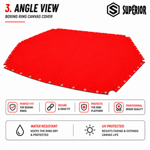 Tapis de toile pour ring de boxe professionnel, couverture de cage MMA, tapis de toile pour boxe et lutte, tapis de ring personnalisables pour la boxe - Product Image 3