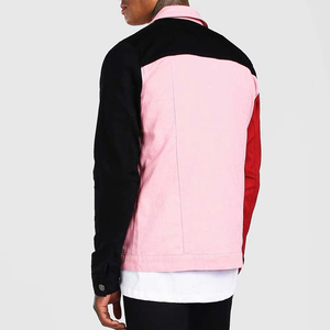 Chaqueta Vaquera de Algodón 100% de Marca para Hombre, Estilo Urbano, Secado Rápido, con Botones Cubiertos en la Parte Delantera, Peso de la Tela 340g, Lavable 10 Veces - Product Image 4