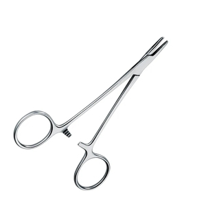 Porte-aiguille Castroviejo en acier inoxydable avec verrouillage, 18 cm, qualité allemande, certifié CE, instruments chirurgicaux, best-seller - Product Image 2