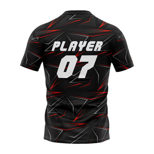 Camisetas de Fútbol Personalizadas para Hombre, Impresas a Medida, 100% Poliéster, Transpirables, Ligeras, Antibacterianas y de Secado Rápido - Product Image 6