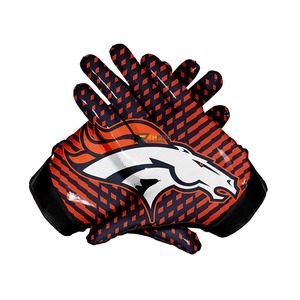 Wholesale <b>American</b> <b>Football</b> Gloves for Youth & Kids Optimal Receiver <b>Football</b> Gloves with logo - Product Image 1