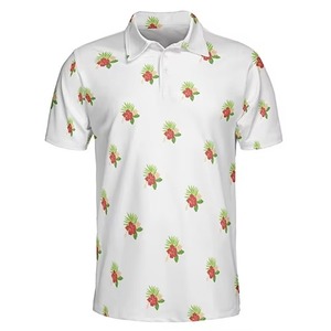 Camisetas Polo de Alta Calidad, Camisetas Polo de Talla Grande para Hombre, Camisetas Polo Personalizadas con Estampado de Tigre, Manga Corta, 100% Algodón, Casual - Product Image 3