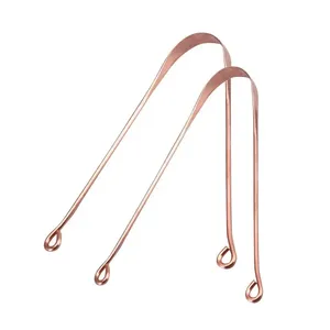 Limpiador de Lengua de Cobre Natural que Ayuda a Prevenir el Mal Aliento, Mejora la Limpieza Bucal e Higiene Diaria, de Proveedor Indio - Product Image 2