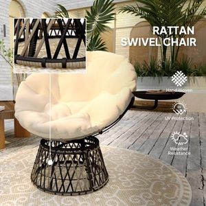 Sedie a dondolo in rattan - Product Image 5