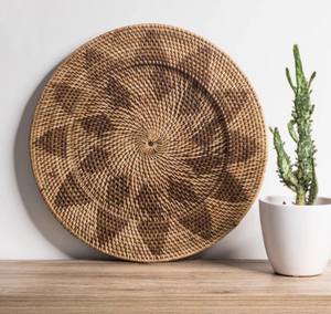 Natural Woven Rattan Placemat | Rustic Finish | Washable & Durable for Daily Restaurant Use - Product Image 5