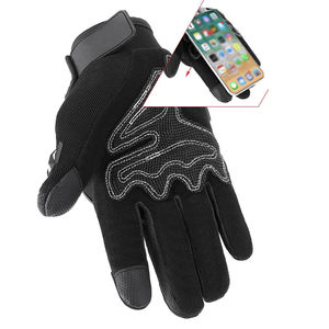 Gants de moto en cuir respirant pour la course, protection intégrale des doigts, pour l'entraînement et les sports de plein air - Product Image 3
