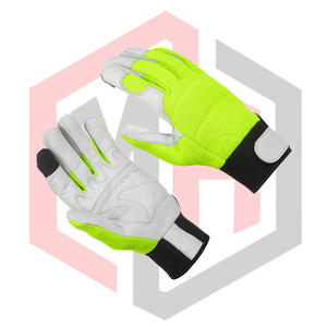 Gants de travail mécaniques en matériau personnalisé, paume durable anti-coupure, antidérapante, anti-vibration, anti-statique, poignet tricoté, 11 oz, 26 cm - Product Image 2