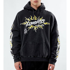 High-quality puff printing hoodie offering exceptional comfort, durable fabric, and a sleek urban-inspired design. - Product Image 3