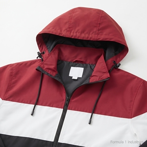 เสื้อแจ็คเก็ตสตรีทแวร์ทรงโอเวอร์ไซส์สไตล์วินเทจ Formula 1 Industries สำหรับทุกเพศ  วินด์โค้ท  เทคแวร์มินิมอล  ชุดกีฬา  ผลิตจากไนลอน 100% - Product Image 5