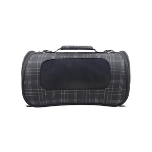 Sac de transport pour animaux Yommy, taille moyenne, motif à carreaux, pour les voyages, avec fenêtre en maille - Product Image 2