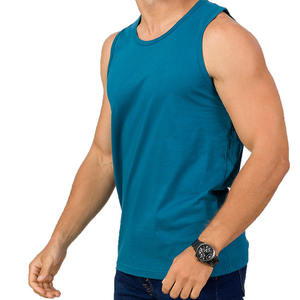 Haga su propio logotipo Camiseta sin mangas para hombre precio barato Superventas Logotipo profesional impreso Camiseta sin mangas para hombre de buena calidad - Product Image 4