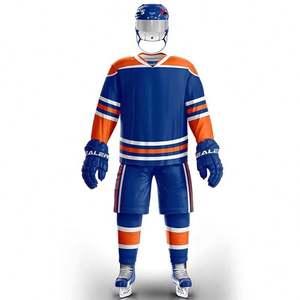 Uniforme de hockey sur glace sur mesure de qualité supérieure avec motif drôle cousu - Product Image 6
