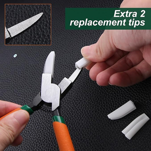Professional Nylon Jaw Jewelry Pliers Non Scratching <b>Wire</b> Bending Shaping Tool with Spare Replaceable Jaws for <b>Crafting</b> DIY - Product Image 3