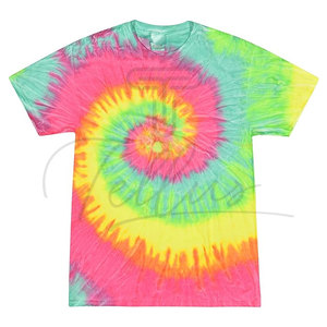 Camiseta Tie Dye de Secado Rápido para Hombre, Color Personalizado, MOQ Bajo, Precio Económico, Camiseta Tie Dye - Product Image 2