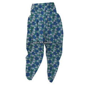 New Arrival Hand Block Print Cotton Women Night Suit Jaipuri Print Floral Lounge Wear Patiala Pants Cotton Night <b>Trousers</b> Pant - Product Image 5
